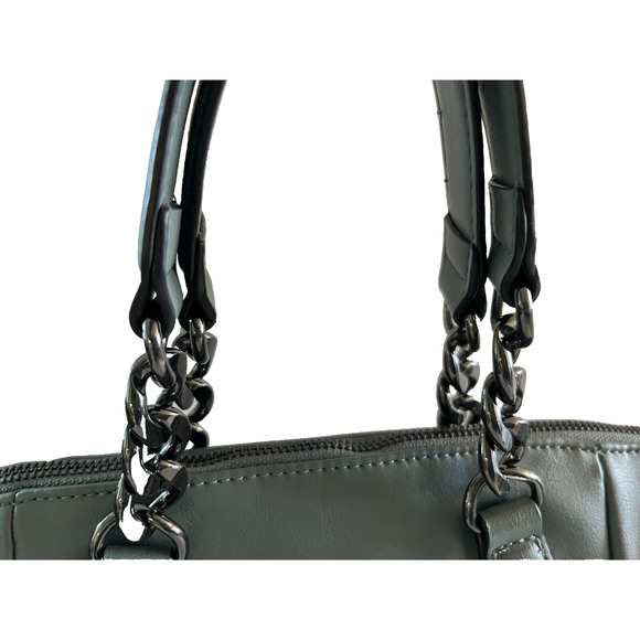 Simply Vera Wang Rockbridge Tote Handbag Purse Crossbody Blue Gray Color - Picture 5 of 8